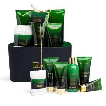 IDC INSTITUTE MEN'S LUXE ESSENTIALS vyrų dovanų rinkinys