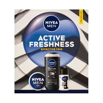 NIVEA MEN ACTIVE FRESHNESS vyrų kosmetikos rinkinys