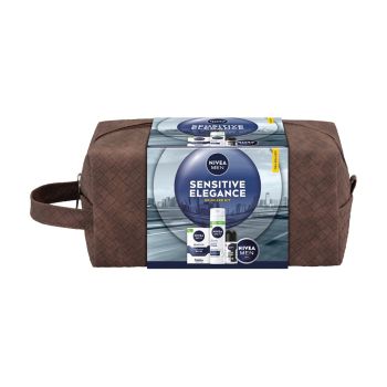 NIVEA MEN SENSITIVE ELEGANCE vyrų kosmetikos rinkinys