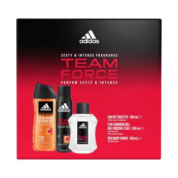 ADIDAS TEAM FORCE vyrų kosmetikos rinkinys
