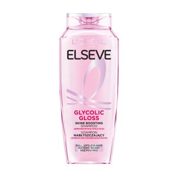 L'OREAL ELSEVE GLYCOLIC GLOSS plaukų šampūnas, 400 ml