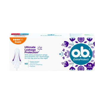 O.B. EXTRA PROTECT SUPER tamponai (16 vnt.)