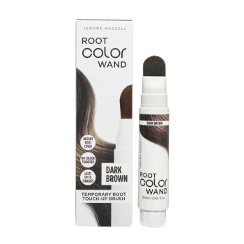 JEROME RUSSELL DARK BROWN plaukų šaknų dažai su šepetėliu, 18 ml