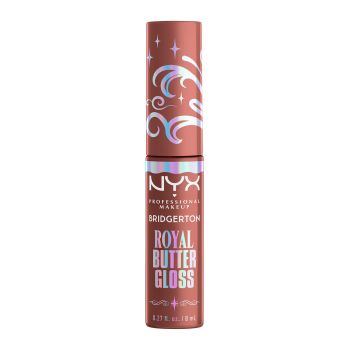 NYX PROFESSIONAL MAKEUP BRIDGERTON ROYAL BUTTER lūpų blizgis, 8 ml