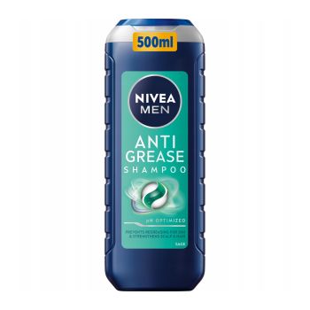 NIVEA MEN ANTI GREASE plaukų šampūnas, 500 ml
