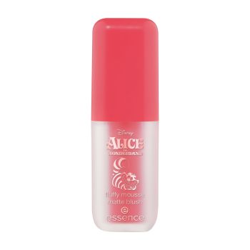ESSENCE DISNEY ALICE IN WONDERLAND FLUFFY MOUSSE MATTE skaistalai, 3,7 g