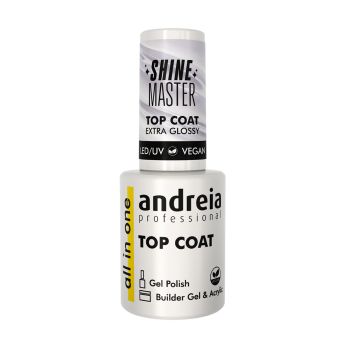 ANDREIA ALL IN ONE SHINE MASTER viršutinis nagų lako sluoksnis, 10,5 ml