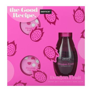 SENCE THE GOOD RECIPE DRAGON FRUIT kūno priežiūros priemonių rinkinys
