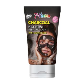 7TH HEAVEN CHARCOAL PORE REFINE PEEL-OFF veido kaukė, 50 ml