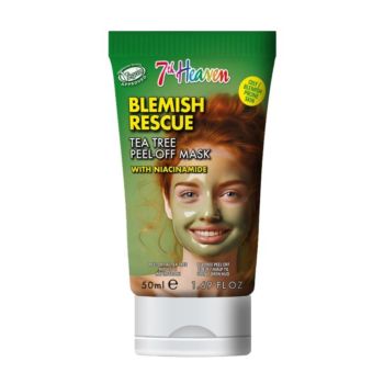 7TH HEAVEN BLEMISH RESCUE TEA TREE PEEL-OFF veido kaukė, 50 ml