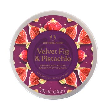 THE BODY SHOP VELVET FIG & PISTACHIO kūno sviestas, 200 ml