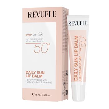 REVUELE SPF50+ DAILY SUN lūpų balzamas, 15 ml