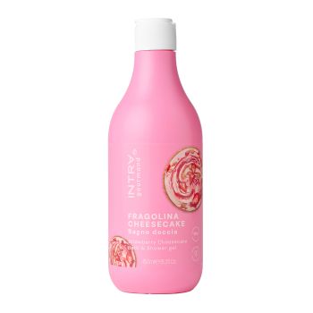 INTRA STRAWBERRY CHEESECAKE vonios ir dušo želė, 450 ml