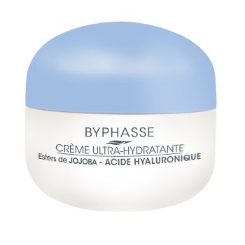 BYPHASSE ACIDE HYALURONIQUE ULTRA - MOISTURIZING veido kremas, 50 ml
