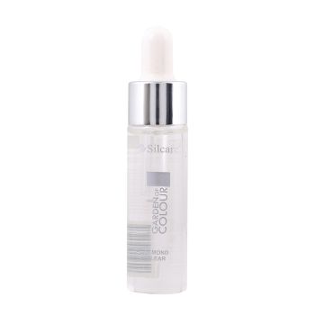 SILCARE THE GARDEN OF COLOUR ALMOND CLEAR nagų ir odelių aliejus, 15 ml