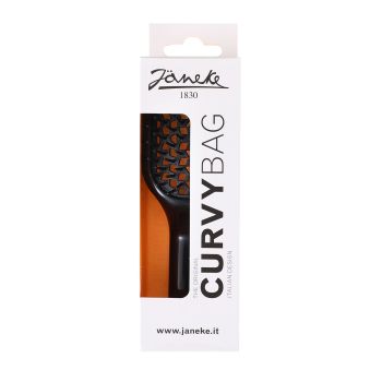 JANEKE CURVY BAG plaukų šepetys