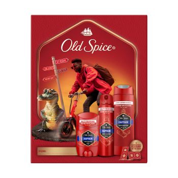 OLD SPICE CAPTAIN vyrų dovanų rinkinys