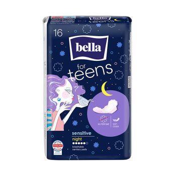 BELLA FOR TEENS SENSITIVE higieniniai paketai (16 vnt.)