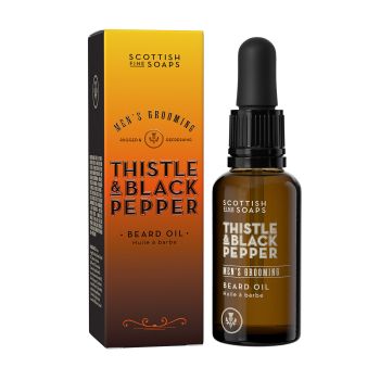 SCOTTISH THISTLE & BLACK PEPPER barzdos aliejus, 30 ml