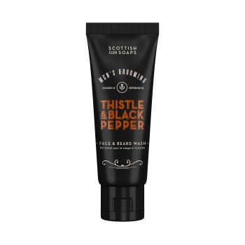 SCOTTISH THISTLE & BLACK PEPPER veido ir barzdos prausiklis, 75 ml