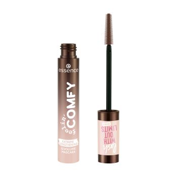 ESSENCE FEELIN' COMFY EXTREME LENGTHENING & VOLUME blakstienų tušas, 13 ml