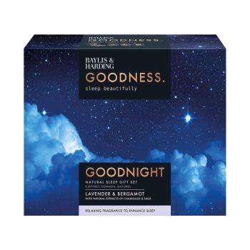 BAYLIS & HARDING GOODNESS SLEEP BEAUTIFULLY GOODNIGHT dovanų rinkinys