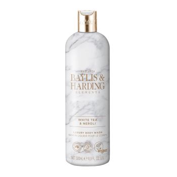 BAYLIS & HARDING ELEMENTS WHITE TEA & NEROLI kūno prausiklis, 500 ml