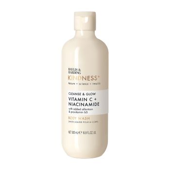 BAYLIS & HARDING KINDNESS+ VITAMIN C + NIACINAMIDE kūno prausiklis, 500 ml