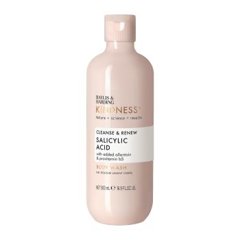 BAYLIS & HARDING KINDNESS+ SALICYLIC ACID kūno prausiklis, 500 ml