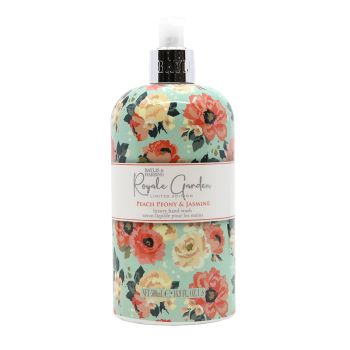 BAYLIS & HARDING ROYALE GARDEN PEACH, PEONY & JASMINE rankų prausiklis, 500 ml