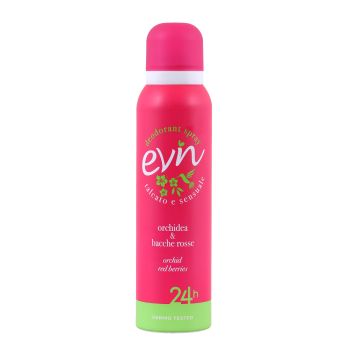 EVIN ORCHIDEA & BACCHE ROSSE purškiamasis dezodorantas, 150 ml