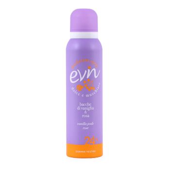 EVIN BACCHE DI VANIGLIA & ROSA purškiamasis dezodorantas, 150 ml