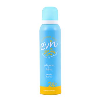 EVIN GELSOMINO & IBISCO purškiamasis dezodorantas, 150 ml
