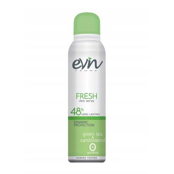 EVIN FRESH 48H DINAMIC PROTECTION purškiamasis dezodorantas, 150 ml