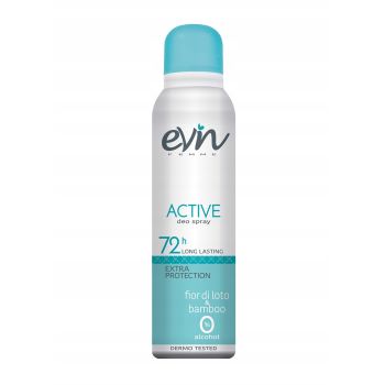 EVIN ACTIVE 72H EXTRA PROTECTION purškiamasis dezodorantas, 150 ml
