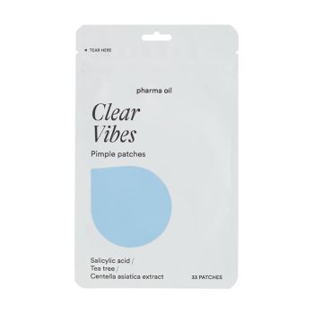 PHARMA OIL CLEAR VIBES spuogų lipdukai (33 vnt.)