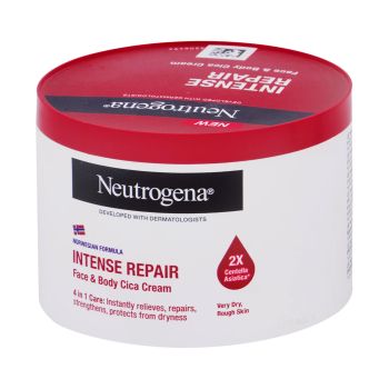 NEUTROGENA INTENSE REPAIR CICA veido ir kūno kremas, 400 ml