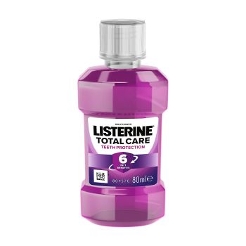 LISTERINE TOTAL CARE 6 IN 1 burnos skalavimo skystis, 80 ml