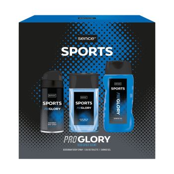 SENCE SPORTS PRO GLORY vyrų kosmetikos rinkinys