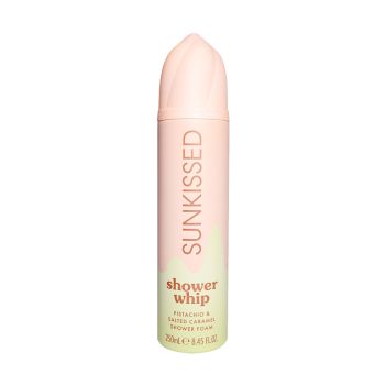 SUNKISSED SHOWER WHIP PISTACHIO & SALTED CARAMEL dušo putos, 250 ml