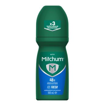 MITCHUM MEN ICE FRESH 48H rutulinis antiperspirantas dezodorantas, 100 ml