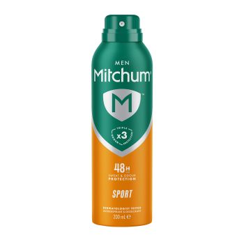 MITCHUM MEN SPORT 48H purškiamasis antiperspirantas dezodorantas, 200 ml