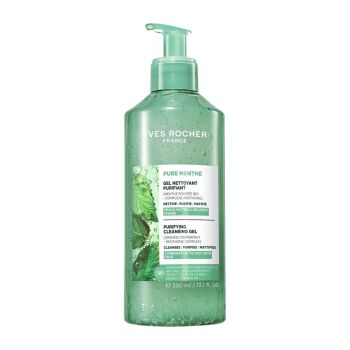 YVES ROCHER PURE MENTHE valomoji prausimosi želė, 390 ml