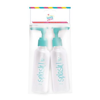 BEAUTY IN THE AIR kelioniniai buteliukai su dozatoriumi (2 x 100 ml)