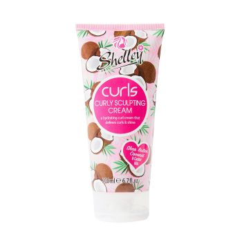 SHELLEY CURLS CURLY SCULPTING plaukų kremas, 200 ml