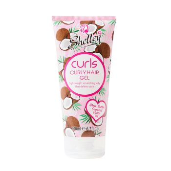 SHELLEY CURLS CURLY plaukų želė, 200 ml