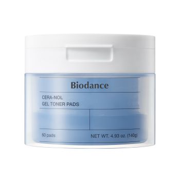 BIODANCE CERA-NOL GEL toniko veido padeliai (60 vnt.)