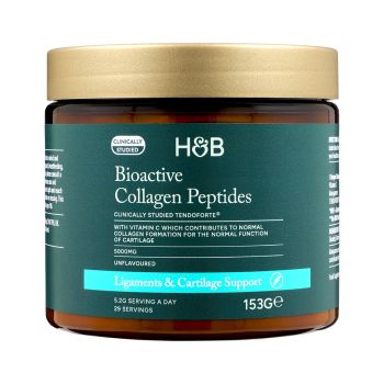 H&B BIOACTIVE kolageno peptidai, milteliai, 153 g