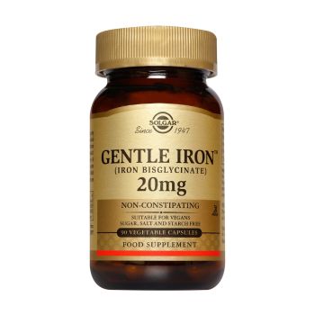 SOLGAR geležis 20 mg, 90 kapsulių