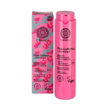C-BERRICA PINK CALLUNA BRIGHT PERFECTION dieninis veido kremas, 50 ml